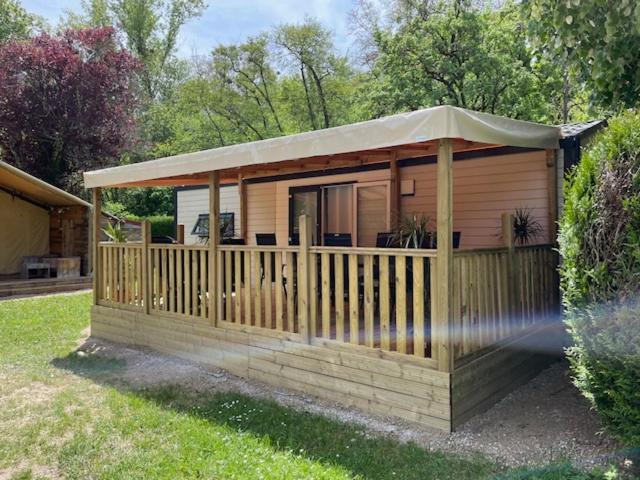 Camping de la Bonnette Caylus Esterno foto