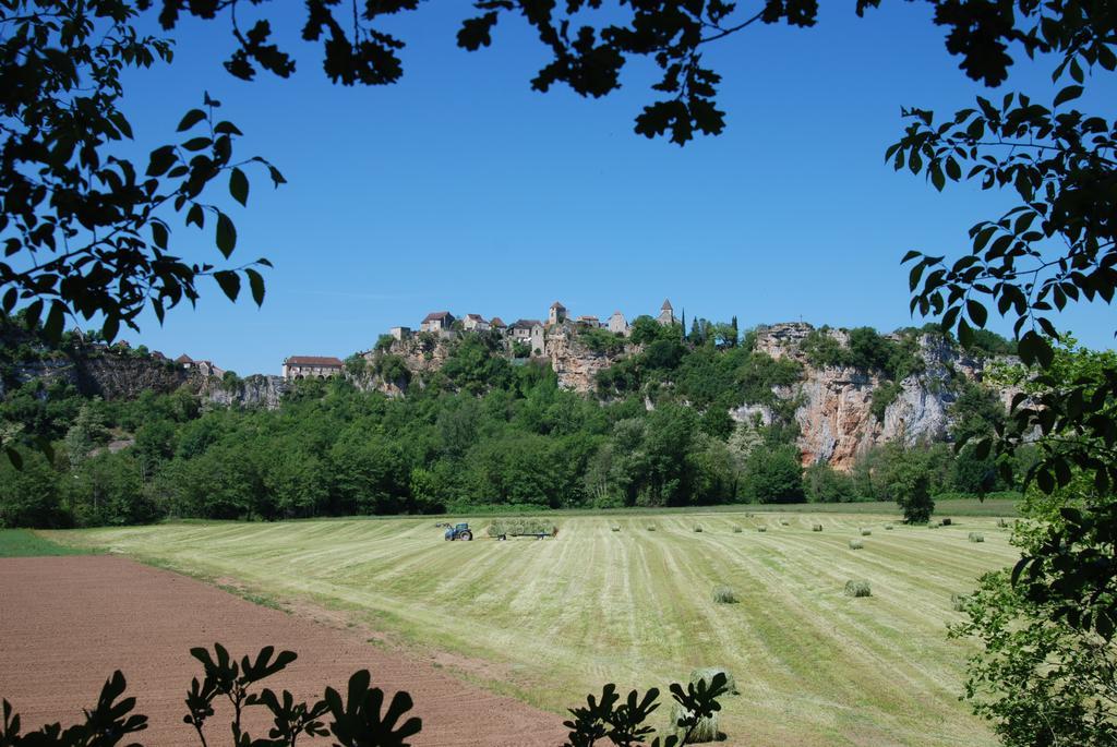 Camping de la Bonnette Caylus Esterno foto